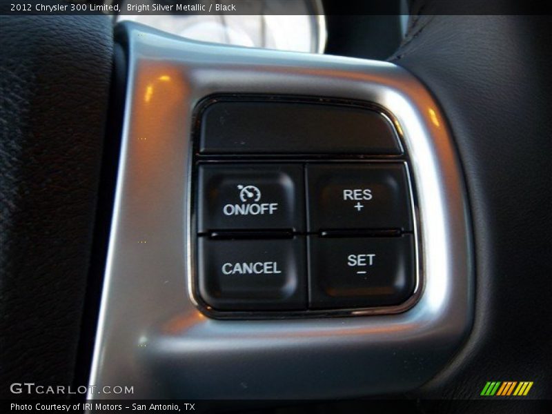 Bright Silver Metallic / Black 2012 Chrysler 300 Limited