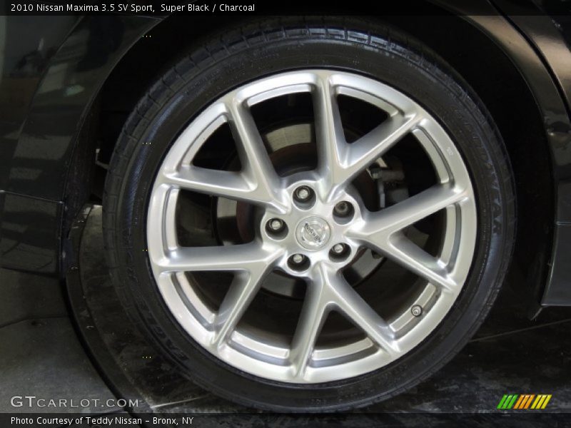 Super Black / Charcoal 2010 Nissan Maxima 3.5 SV Sport