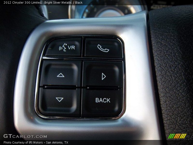 Bright Silver Metallic / Black 2012 Chrysler 300 Limited