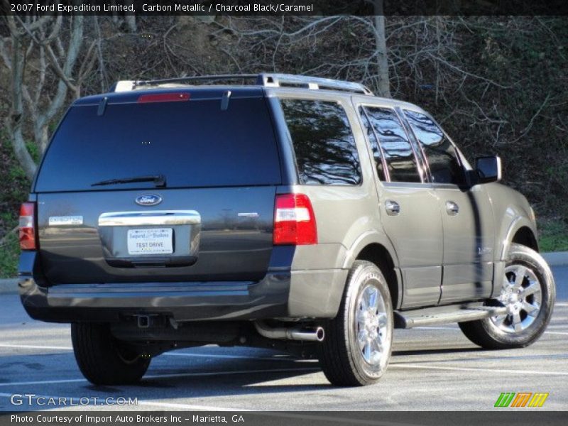 Carbon Metallic / Charcoal Black/Caramel 2007 Ford Expedition Limited