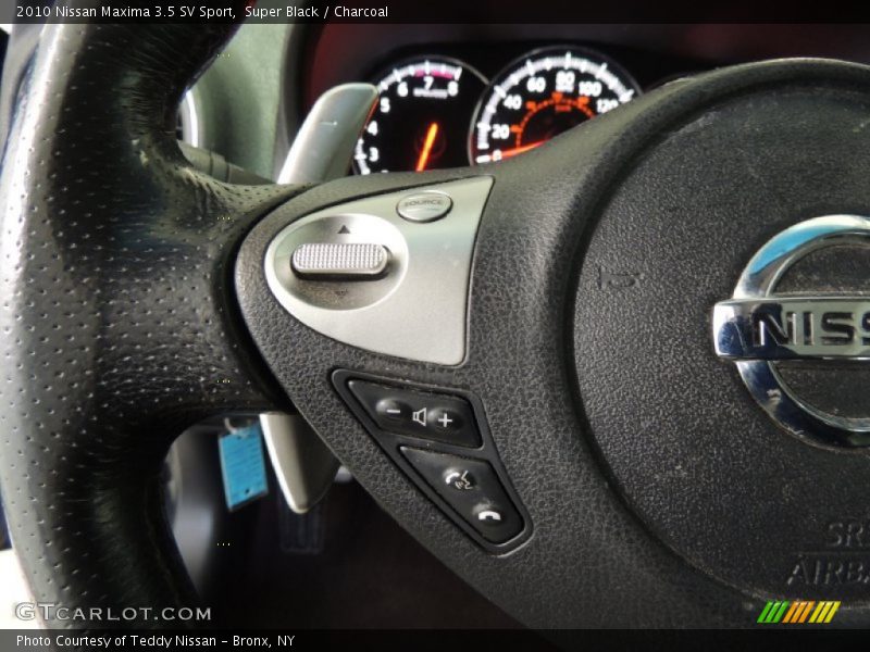 Super Black / Charcoal 2010 Nissan Maxima 3.5 SV Sport