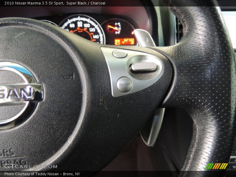 Super Black / Charcoal 2010 Nissan Maxima 3.5 SV Sport