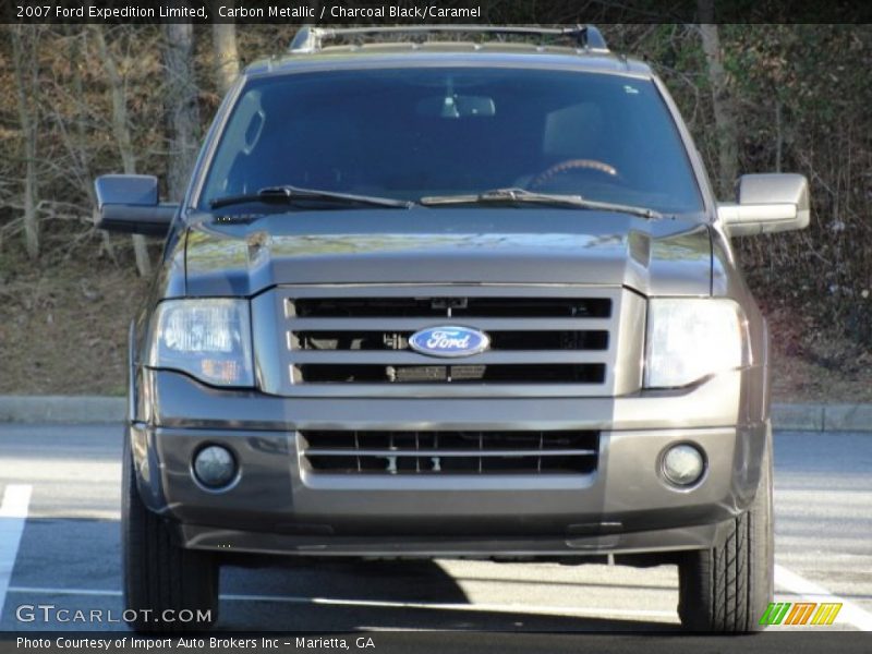 Carbon Metallic / Charcoal Black/Caramel 2007 Ford Expedition Limited