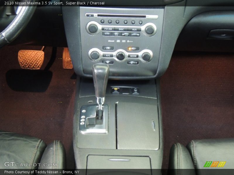 Super Black / Charcoal 2010 Nissan Maxima 3.5 SV Sport