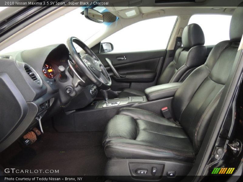 Super Black / Charcoal 2010 Nissan Maxima 3.5 SV Sport