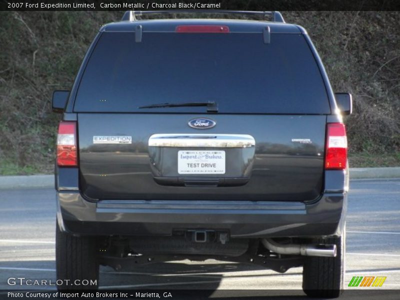 Carbon Metallic / Charcoal Black/Caramel 2007 Ford Expedition Limited