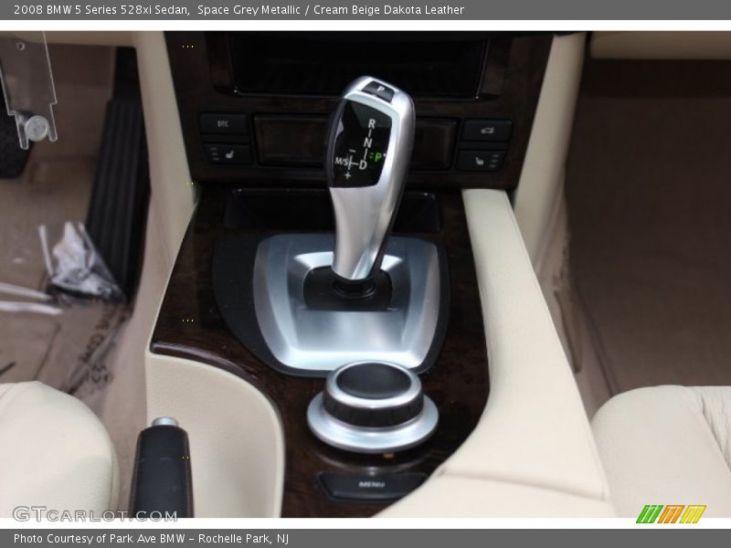 Space Grey Metallic / Cream Beige Dakota Leather 2008 BMW 5 Series 528xi Sedan