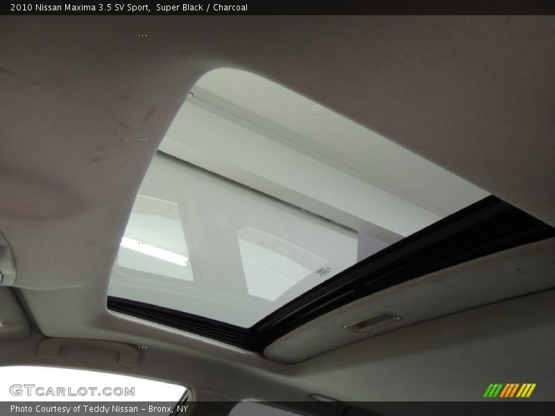 Super Black / Charcoal 2010 Nissan Maxima 3.5 SV Sport