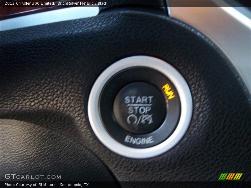 Bright Silver Metallic / Black 2012 Chrysler 300 Limited