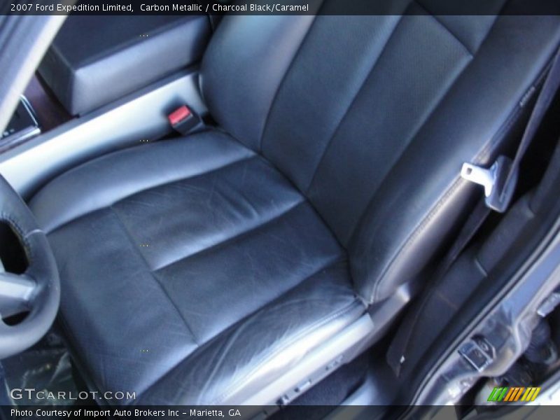 Carbon Metallic / Charcoal Black/Caramel 2007 Ford Expedition Limited