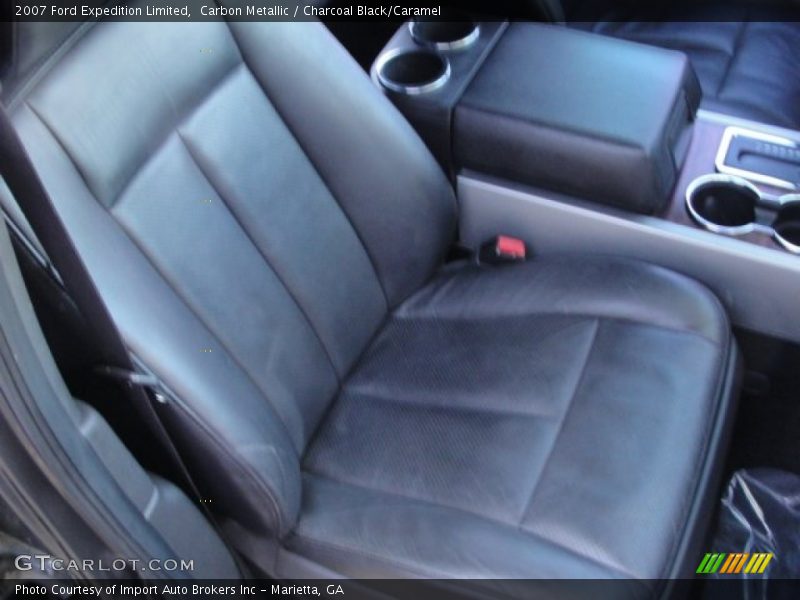 Carbon Metallic / Charcoal Black/Caramel 2007 Ford Expedition Limited