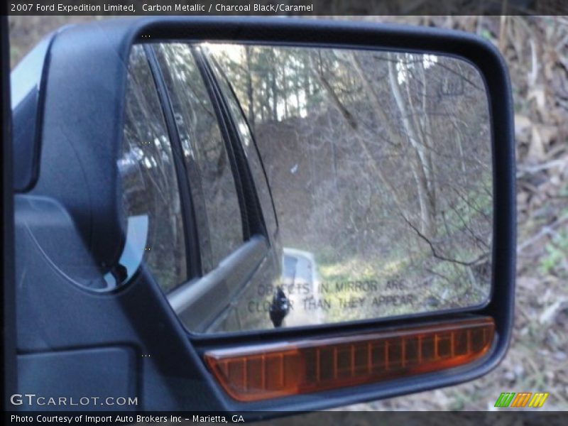 Carbon Metallic / Charcoal Black/Caramel 2007 Ford Expedition Limited