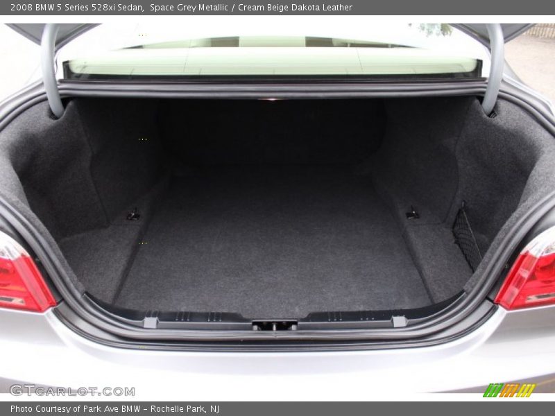 Space Grey Metallic / Cream Beige Dakota Leather 2008 BMW 5 Series 528xi Sedan