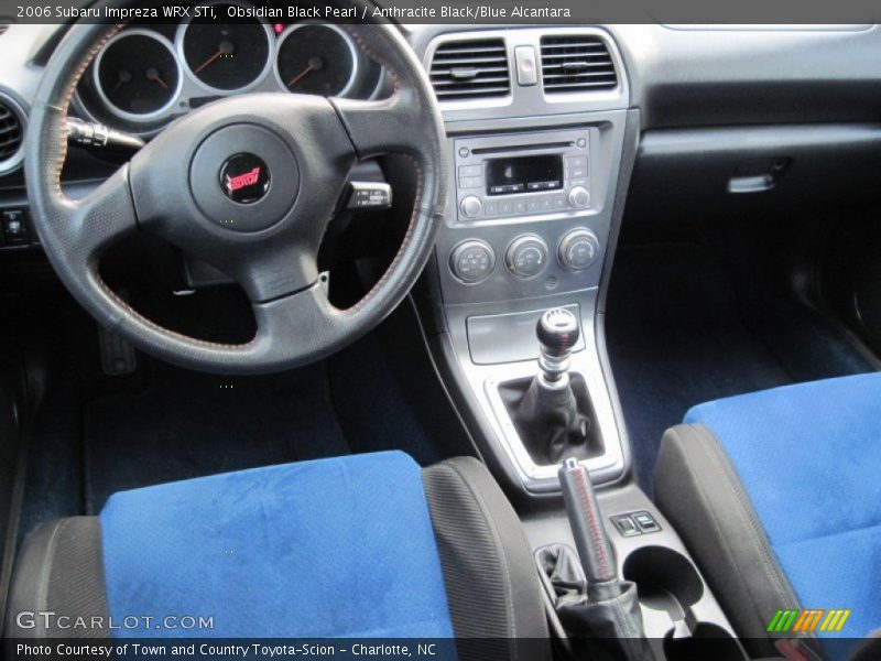 Dashboard of 2006 Impreza WRX STi