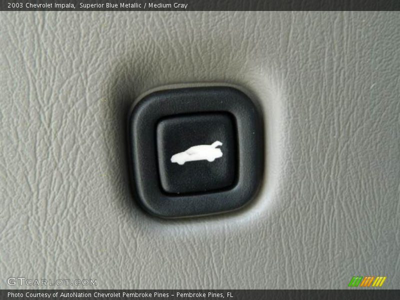 Superior Blue Metallic / Medium Gray 2003 Chevrolet Impala