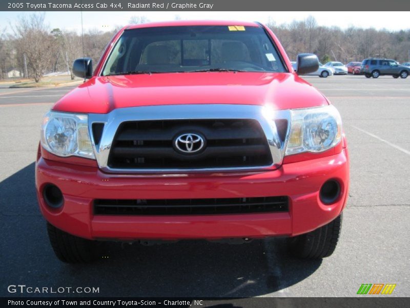 Radiant Red / Graphite Gray 2005 Toyota Tacoma Access Cab 4x4