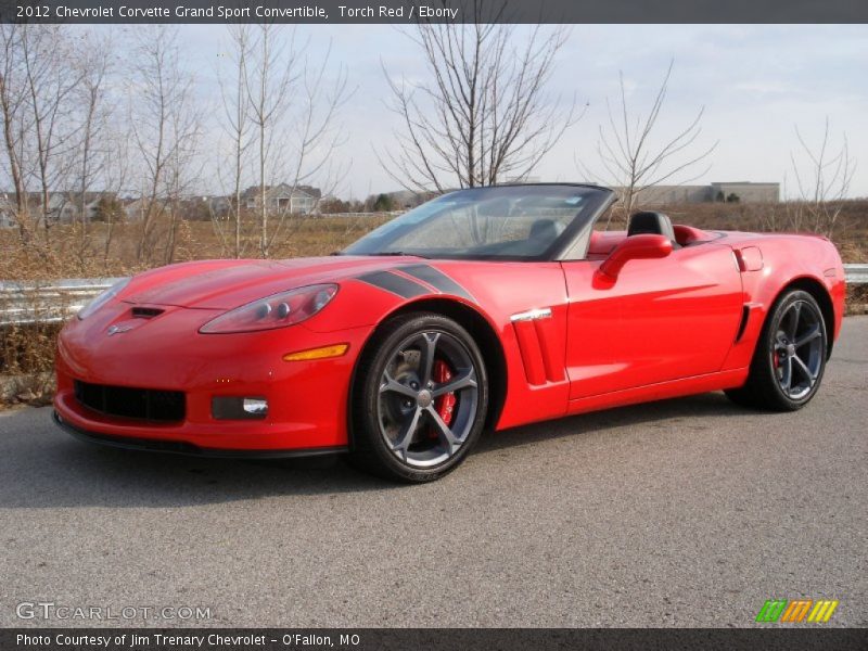 Torch Red / Ebony 2012 Chevrolet Corvette Grand Sport Convertible