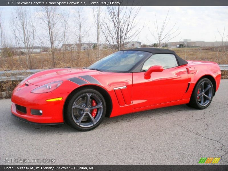 Torch Red / Ebony 2012 Chevrolet Corvette Grand Sport Convertible