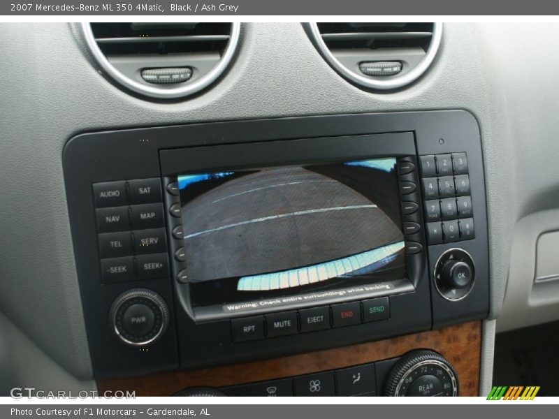 Black / Ash Grey 2007 Mercedes-Benz ML 350 4Matic