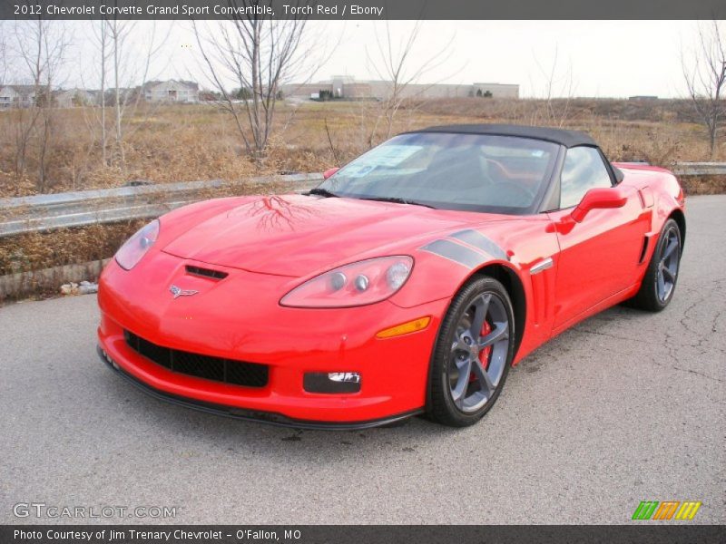 Torch Red / Ebony 2012 Chevrolet Corvette Grand Sport Convertible