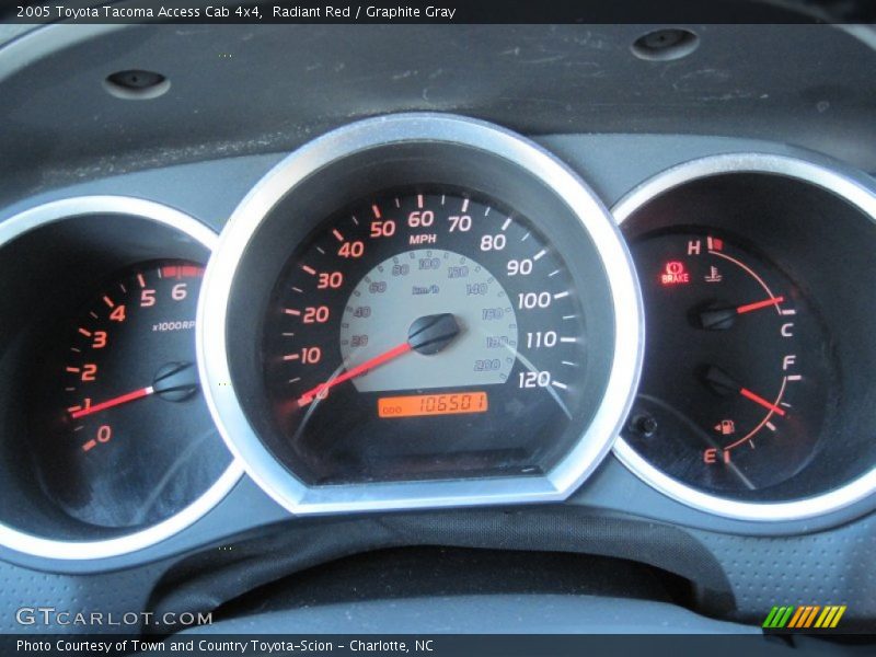  2005 Tacoma Access Cab 4x4 Access Cab 4x4 Gauges