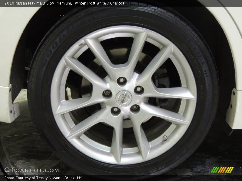 Winter Frost White / Charcoal 2010 Nissan Maxima 3.5 SV Premium