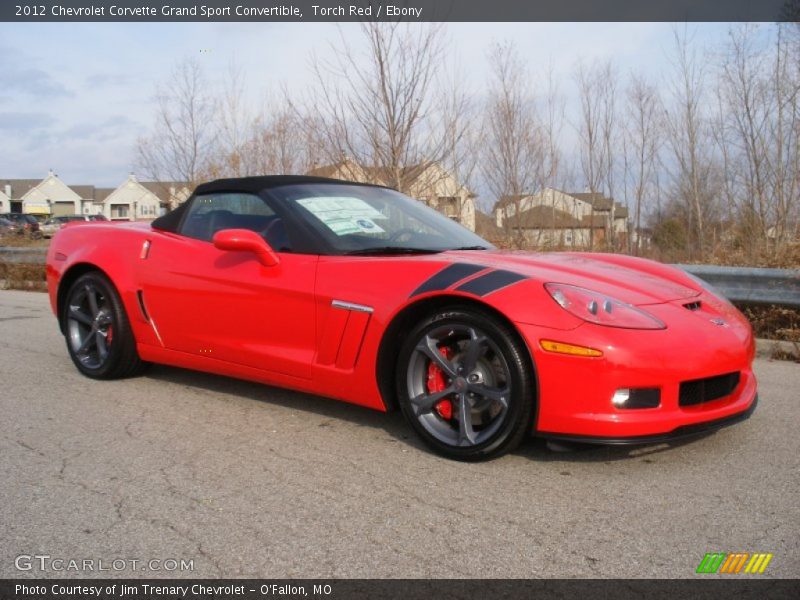 Torch Red / Ebony 2012 Chevrolet Corvette Grand Sport Convertible