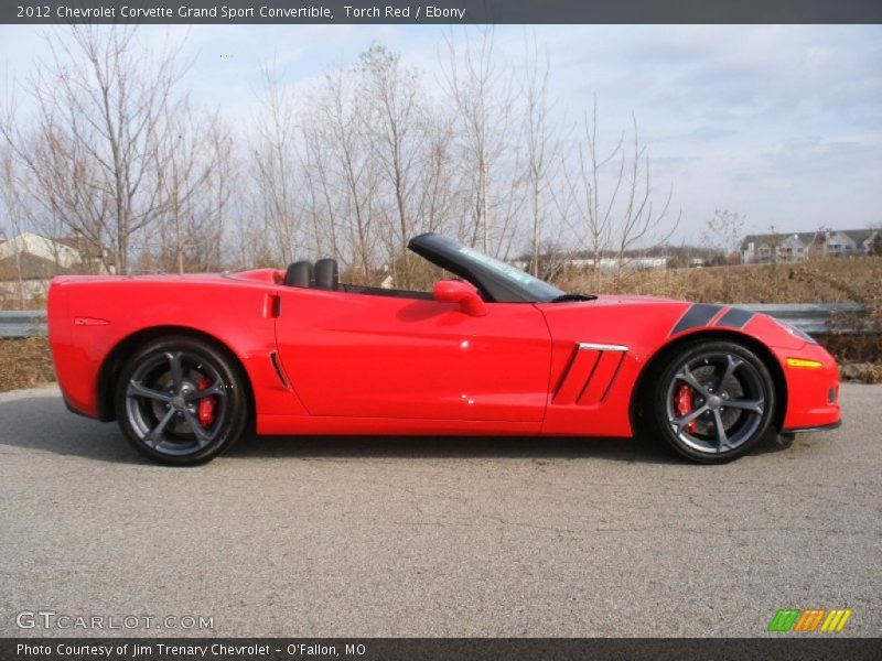 Torch Red / Ebony 2012 Chevrolet Corvette Grand Sport Convertible