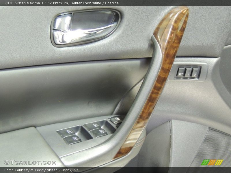 Winter Frost White / Charcoal 2010 Nissan Maxima 3.5 SV Premium