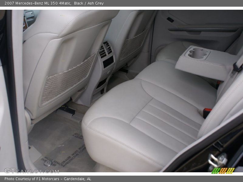 Black / Ash Grey 2007 Mercedes-Benz ML 350 4Matic