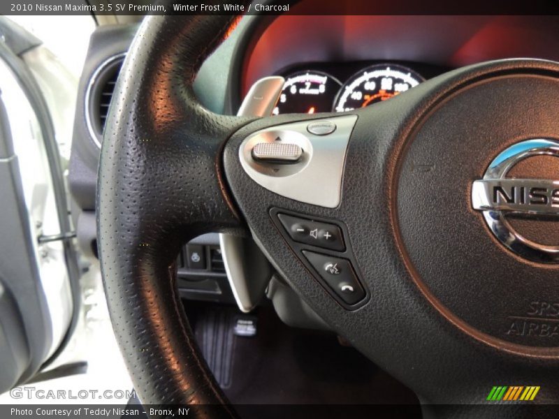 Winter Frost White / Charcoal 2010 Nissan Maxima 3.5 SV Premium