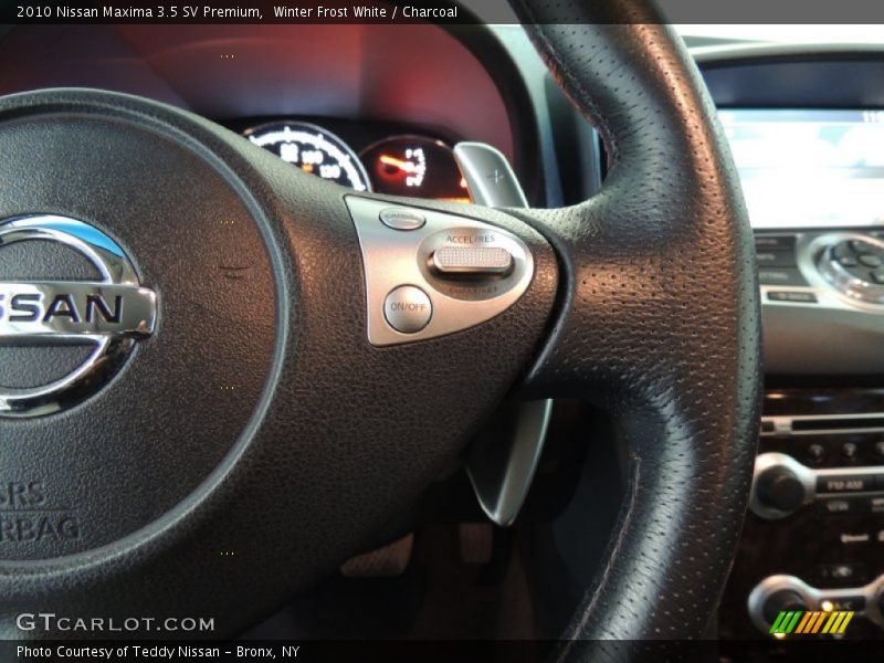 Winter Frost White / Charcoal 2010 Nissan Maxima 3.5 SV Premium