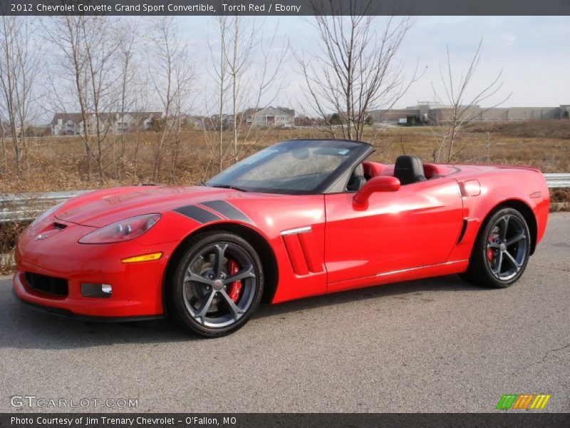 Torch Red / Ebony 2012 Chevrolet Corvette Grand Sport Convertible