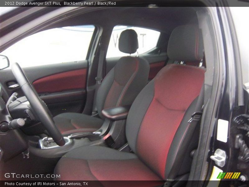 Front Seat of 2012 Avenger SXT Plus