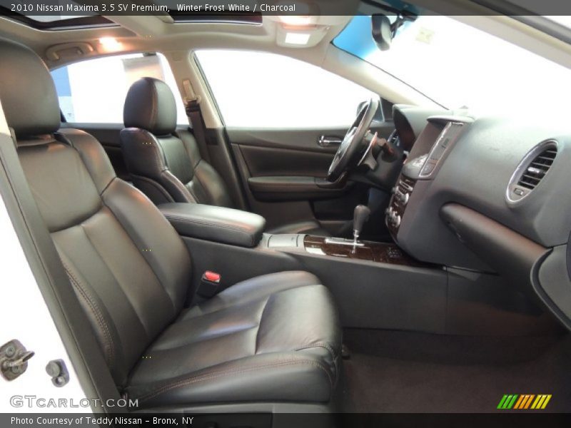 Winter Frost White / Charcoal 2010 Nissan Maxima 3.5 SV Premium