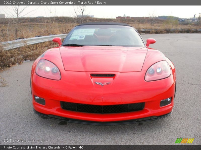 Torch Red / Ebony 2012 Chevrolet Corvette Grand Sport Convertible