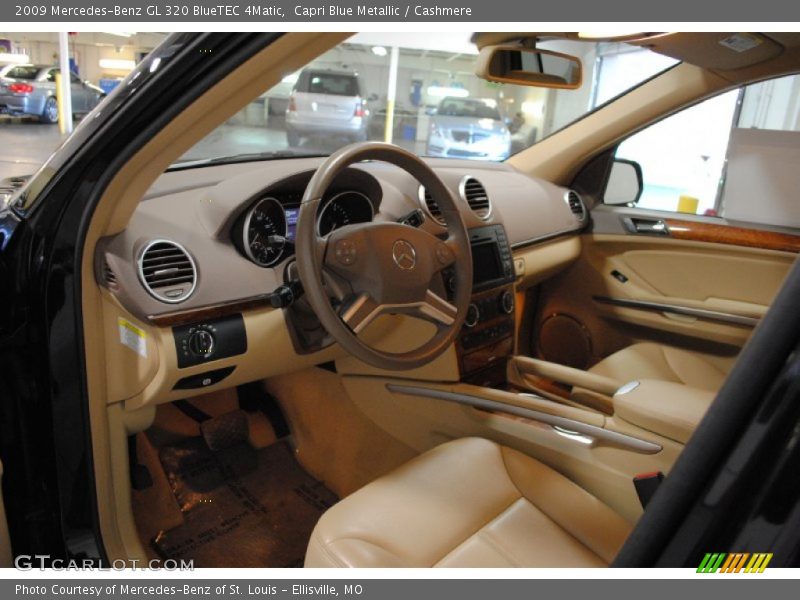 Capri Blue Metallic / Cashmere 2009 Mercedes-Benz GL 320 BlueTEC 4Matic