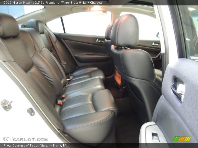 Winter Frost White / Charcoal 2010 Nissan Maxima 3.5 SV Premium