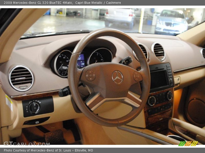 Capri Blue Metallic / Cashmere 2009 Mercedes-Benz GL 320 BlueTEC 4Matic