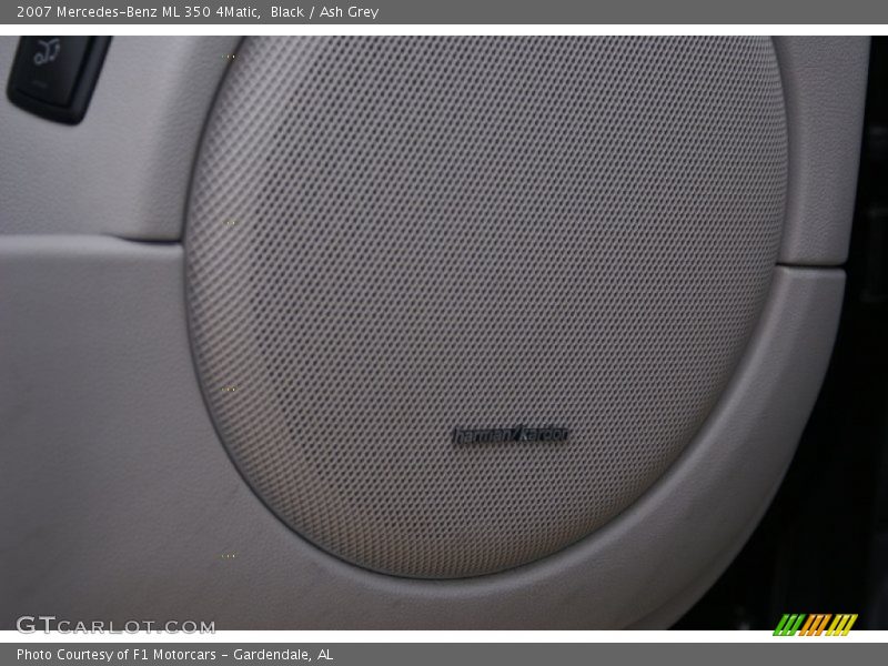 Black / Ash Grey 2007 Mercedes-Benz ML 350 4Matic
