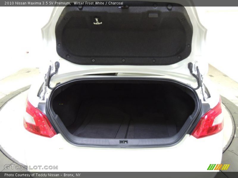 Winter Frost White / Charcoal 2010 Nissan Maxima 3.5 SV Premium