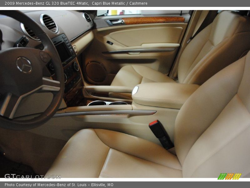 Capri Blue Metallic / Cashmere 2009 Mercedes-Benz GL 320 BlueTEC 4Matic