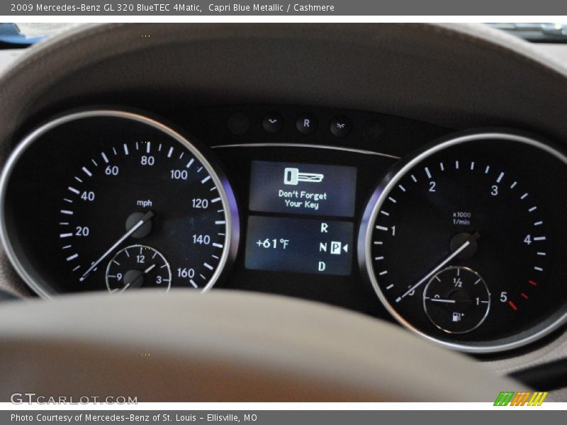 Capri Blue Metallic / Cashmere 2009 Mercedes-Benz GL 320 BlueTEC 4Matic