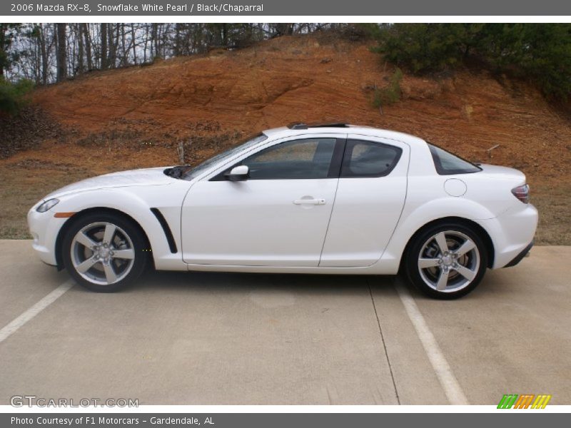  2006 RX-8  Snowflake White Pearl