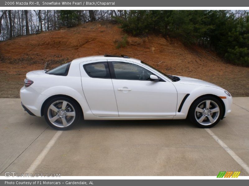  2006 RX-8  Snowflake White Pearl