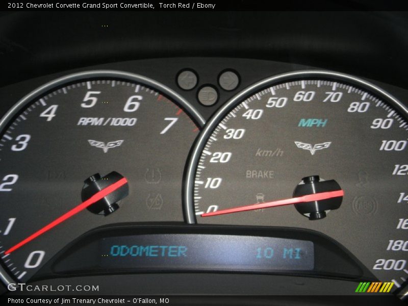 Torch Red / Ebony 2012 Chevrolet Corvette Grand Sport Convertible