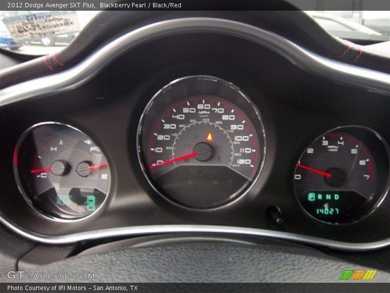  2012 Avenger SXT Plus SXT Plus Gauges