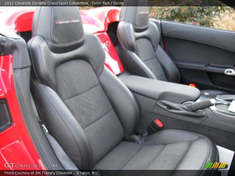 Front Seat of 2012 Corvette Grand Sport Convertible