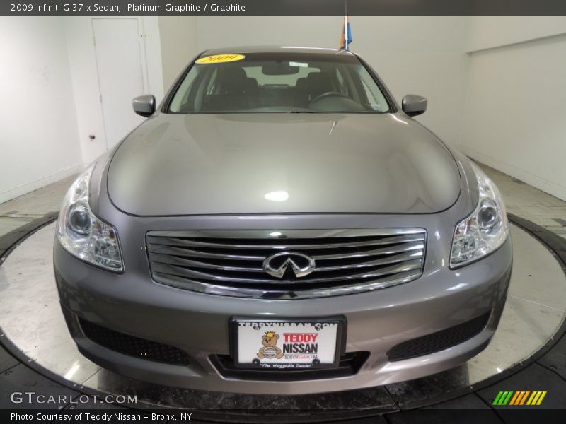 Platinum Graphite / Graphite 2009 Infiniti G 37 x Sedan