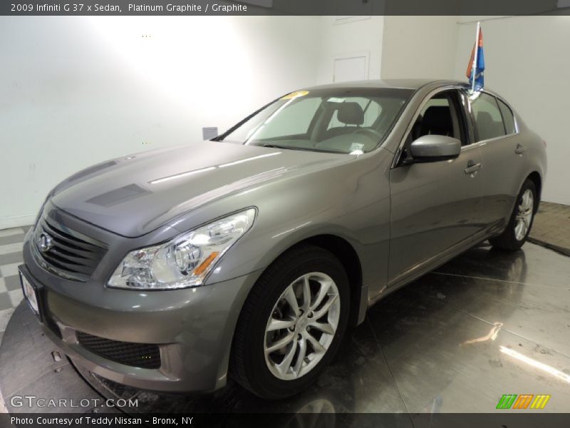 Platinum Graphite / Graphite 2009 Infiniti G 37 x Sedan